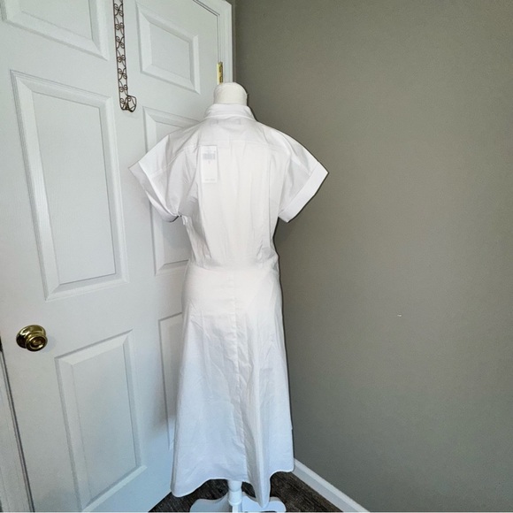Lauren Ralph Lauren Twist-Front Cotton Shirt Dress
Women's Size 4 White Chic - Picture 5 of 16